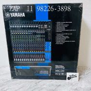 Mixer Yamaha Mg20 de 20 Canais com Compressão Novo