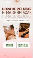 Massagem Relaxante com Pedras Quentes