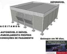 Vendo um Projeto de um Pavilhão em Criciúma Ana Maria