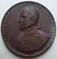 1953 Augusto Medalha Brasil Primeiro Cardeal Bahia