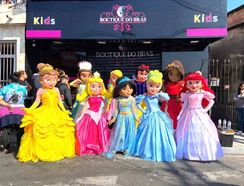 Princesas Cover Personagens Vivos Festa Infantil