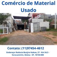 Comércio de Material Usado em Ibiúna