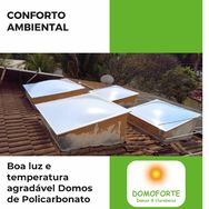 Domos de Poicarbonato para Iluminação Natural