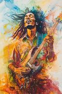 Quadro Decorativo - Bob Marley