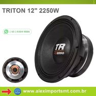 Alto Falante Woofer Triton 12 Pol 2250w 4 Ohms