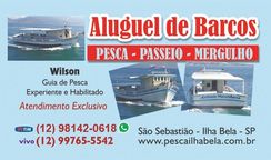 Barco - Pesca-mergulho-lazer-filmagens