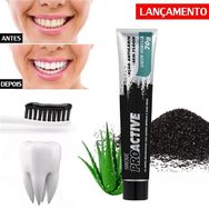 Gel Dental Pro-active Carvão Ativado