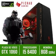 Computador Gamer Pichau I5-8400 8gb (geforce Gtx 1060 6gb)