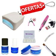 Kit Unha de Gel Marca Alex Profissional / com Garantia