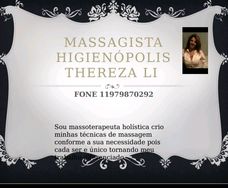 Massagista Higienópolis