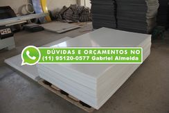 Placa de Acrílico Branco Leitoso para Divisórias, Teto de Elevador