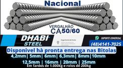 Vergalhão Ca50 em Grande Volume Dhabi Steel