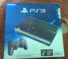 Fotos Similares: Playstation 3 Super Slim 500gb + Controle + 15 Jogos. Tudo na Caixa 