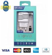 Carregador para Android Inova 3.1 Amperes + 2 Saídas Usb Celulares