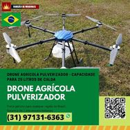 Drone Agrícola Pulverizador - Capacidade para 25 Litros de Calda