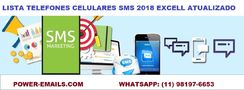 Lista Telefones Celulares Sms