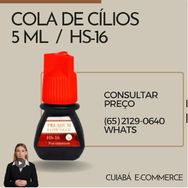 5 ML Cola de Cílios para Volume Russo Hs16 Elite