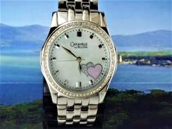 Relógio Caravelle Bulova 43l128 Original, Corações no Visor