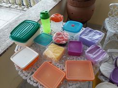 Conjunto de Potes Tupperware