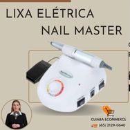 Lixa Elétrica para Manicure Lixadeira Drill Motor com Pedal