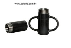 Caneca Rosca Luva Kit de Rosca P Escora Metalica em Americano do Brasi