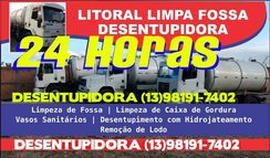 Desentupidora de Esgoto 24 Horas em Registro - SP