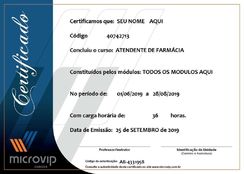 Curso Profissionalizante de Atendente de Farmácia