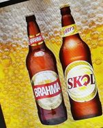 Vende -se Garrafa de Cerveja Skol de 600ml Marrom de Vidro