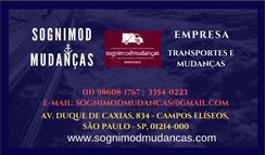 a Sognimod Mudanças é uma Empresa Especializada em Mudanças e Transpor