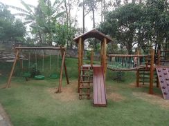 Playground Infantil Aldeota Completa de Eucalipto Tratado