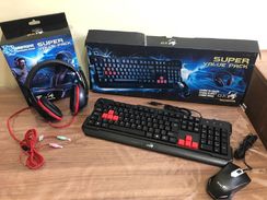 Kit Teclado, Mouse e Headset Genius Gx Gaming Super Value Pack