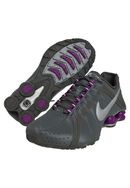 Tênis Nike Shox Cinza e Roxo Semi Novo Original