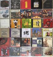 30 Cds de Rock Nacional e Internacional