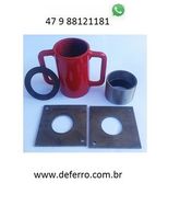 Caneca Rosca Luva Porca Kit de Rosca P Escora Metalica em Duque de Cax