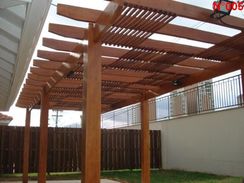 Pérgola de Madeira Qualquer Estilo