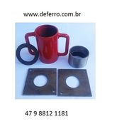 Caneca Rosca Luva Porca Kit de Rosca P Escora Metalica em Itaborai