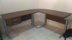 Mesa de Escritório em L Shopping Matriz