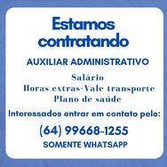 Vaga de Auxiliar Administrativo