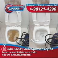 Desentupidora de Vaso Sanitário em São Carlos