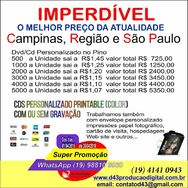 Duplicação Cd/dvd no Pino Personalizado