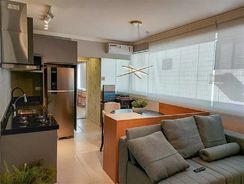 Apartamento com 46.39 m² - Guilhermina - Praia Grande SP