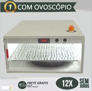 Chocadeira 120 Ovos Ovoscopio 100% Automática