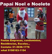 Papai Noel e Mamãe Noel na Sua Casa