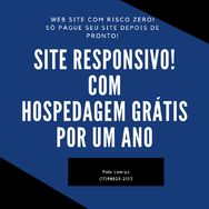 Sites Profissional! Só Pague Depois de Pronto