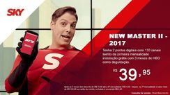 Promoção Sky New Master II - 2017