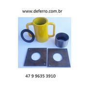 Caneca Rosca Luva Porca Kit de Rosca P Escora Metalica em Goiana