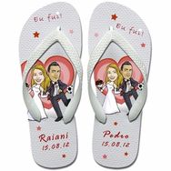 Chinelo Personalizado para Casamento, Formatura, Aniversário, Eventos Religiosos em Cuiabá