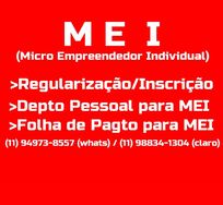 Depto Pessoal e Folha de Pato para Mei