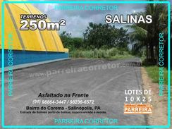 Loteamento Salinas Pa, Lotes, Terrenos em Salinas Pa, Corema, Sesc