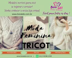 Moda Feminina Tricot Bora Lele